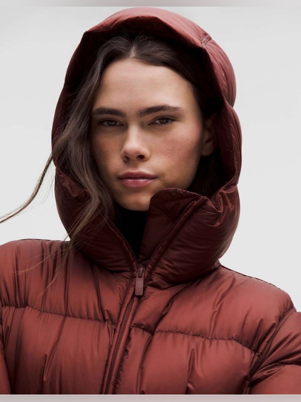 NWOT New Lululemon Featherweight 900-Down-Fill Long Puffer Jacket Rockwood - Picture 5 of 16